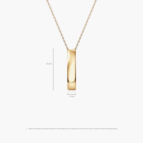 Naszyjnik Savicki: złoty 585